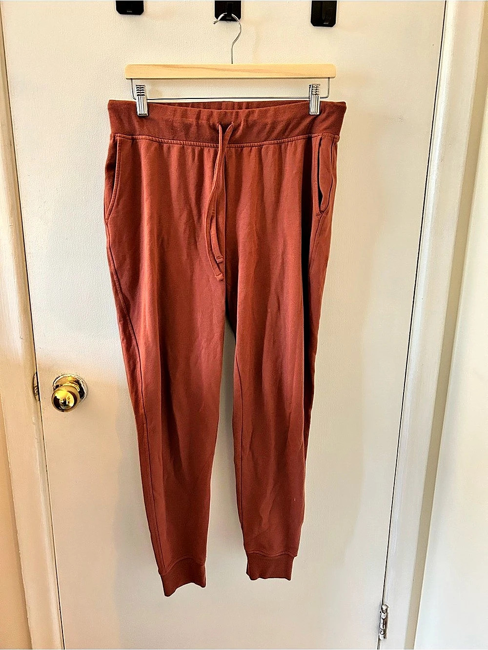 Knix Jogger Pants in Brown Size Large